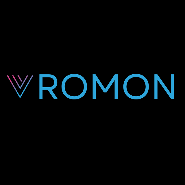 Vromon logo dark